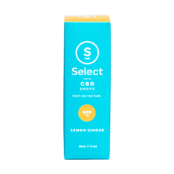 Select CBD Oil 1000mg Lemon Ginger
